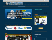 Tablet Screenshot of distrimotos.com